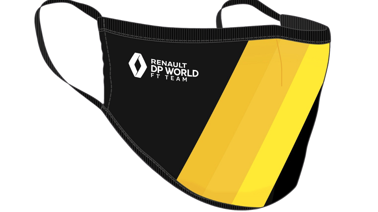 Renault first F1 team to sell COVID-19 face masks